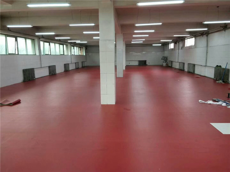 重庆万盛PVC地板化工厂现场