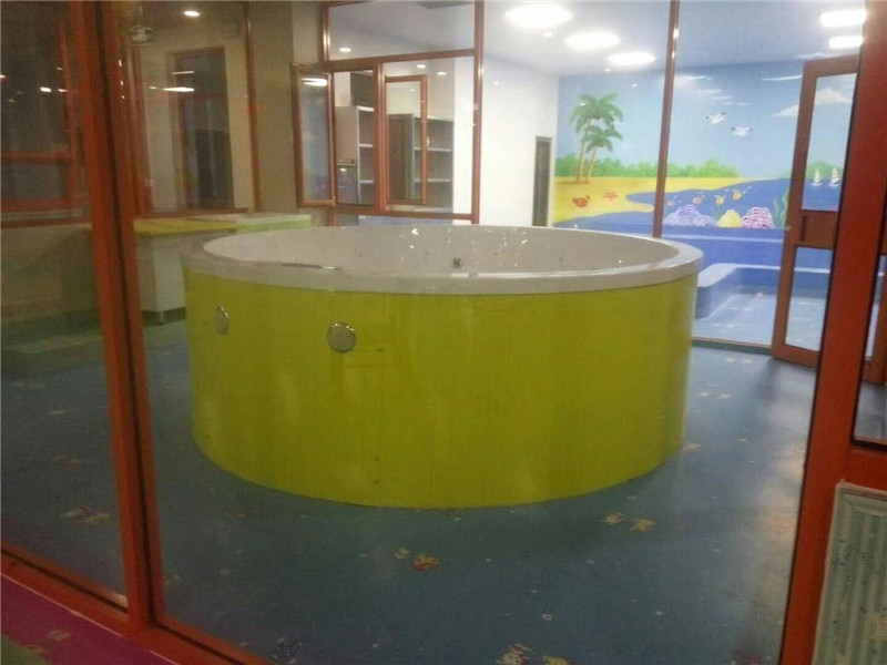 重庆荣昌PVC地板公司幼儿园施工现场